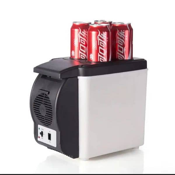 Mini Fridge Portable Fridge 12V 6L Auto Mini Car Travel Fridge A 3