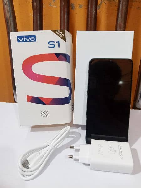 vivo S1 (8/256) Gb ram full new with box and charger lush condition 2