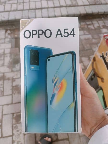 Oppo A 54. rem 4  ROM 128 full box no open no fault 2