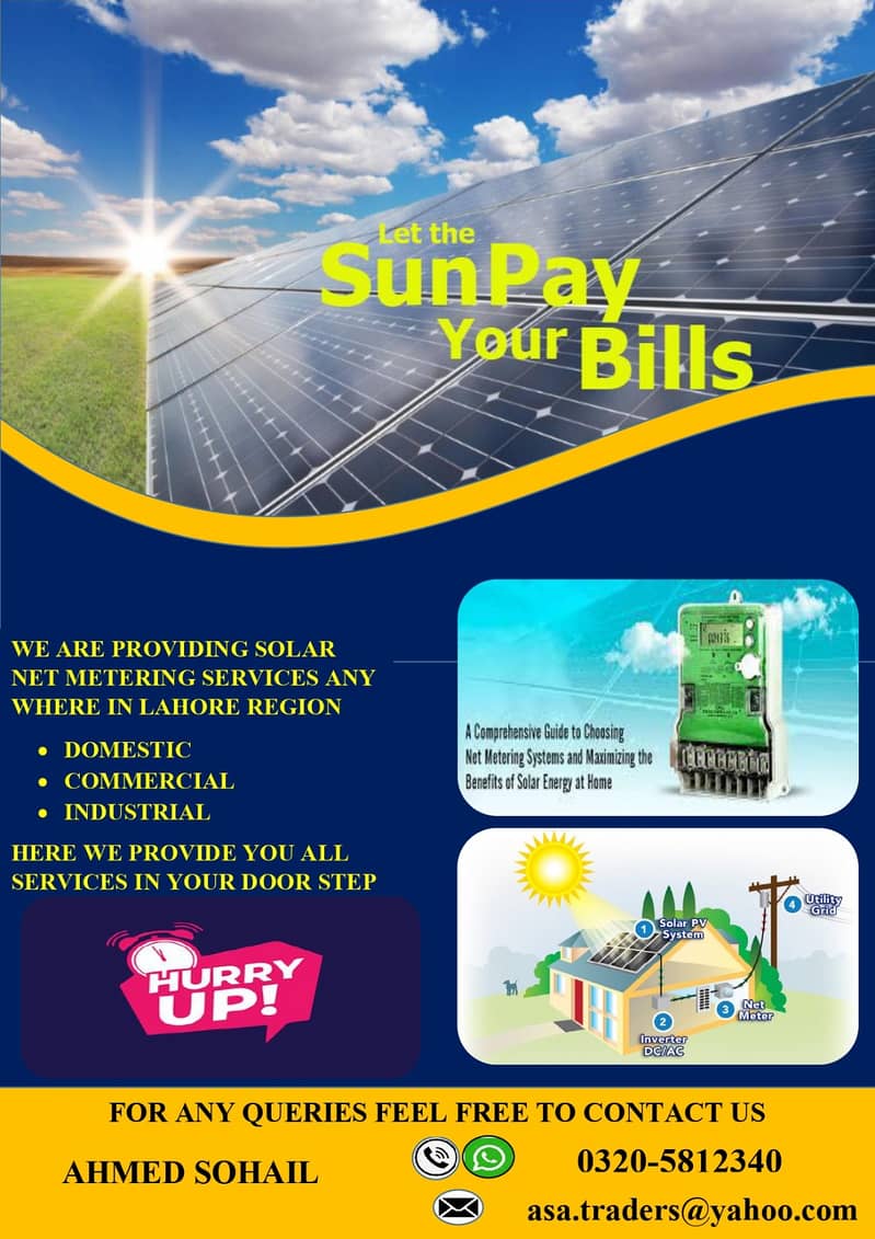 NET METERING SERVICES AND NEW CONNECTION 0