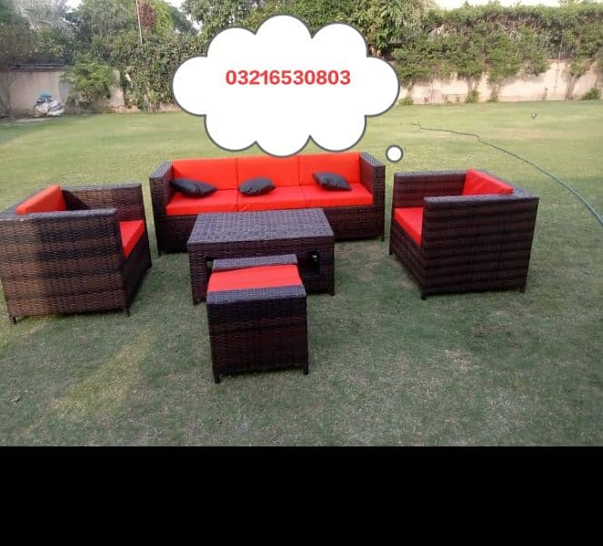 outdoor garden furniture Rattan Furniture uPVC chair park benches 0