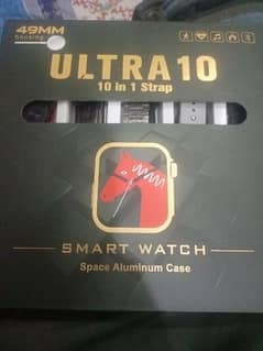 ULTRA 10 SMART WATCH 10 IN 1 STRAPS