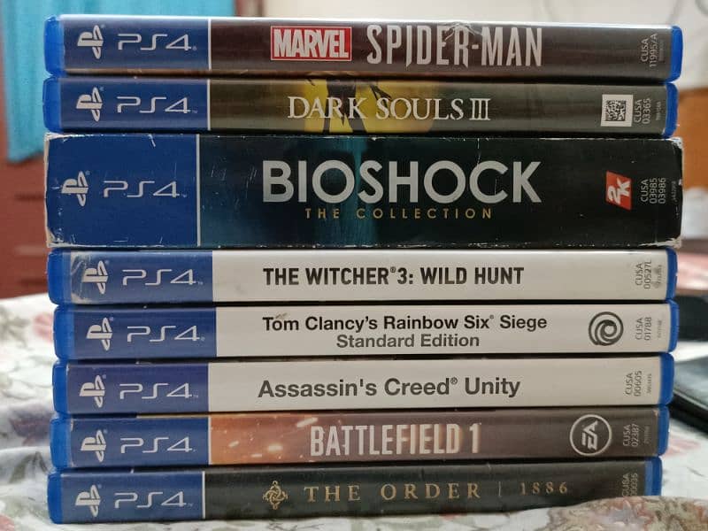 PS4 Game Collection For Sale 0
