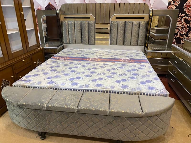 new bed design good quality best wood 2