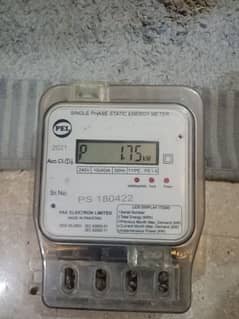 PEL 2021 single phase static energy meter