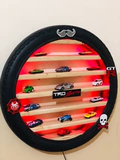 Hot Wheels Display Rack. Show Case For Cars For Kids Room.