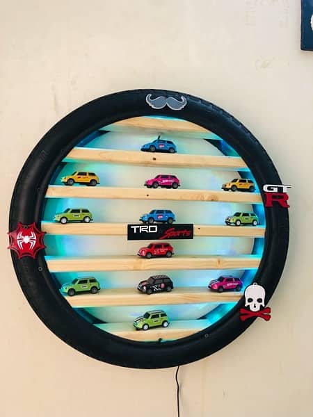 Hot Wheels Display Rack. Show Case For Cars For Kids Room. 17