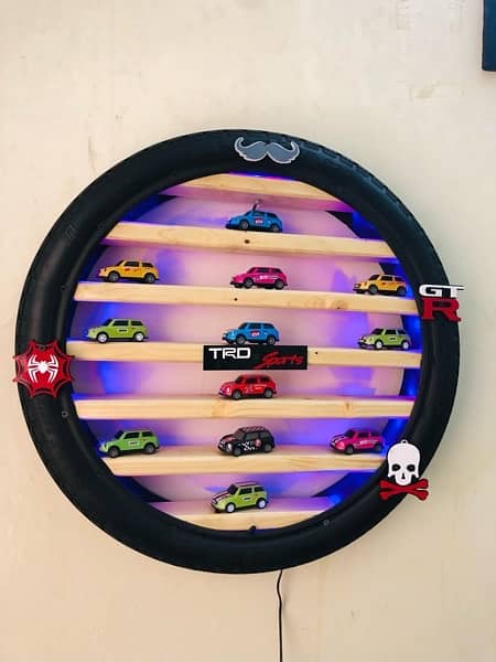 Hot Wheels Display Rack. Show Case For Cars For Kids Room. 18
