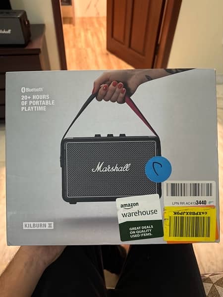 Marshall Kilburn II Bluetooth Speaker Portable 7