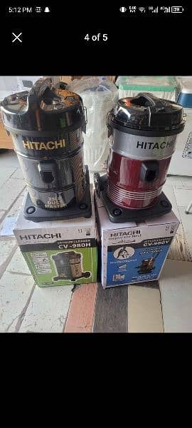 Hitachi vacuum cleaner 0