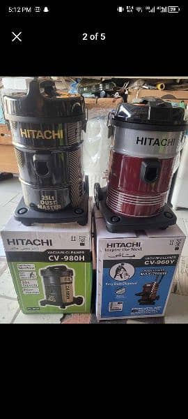 Hitachi vacuum cleaner 3