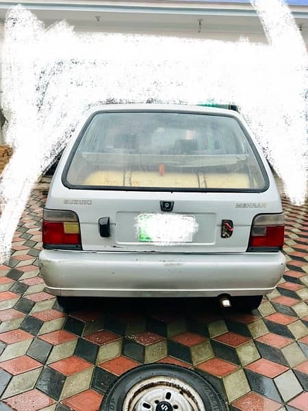 800cc Suzuki Mehran  (Silver color) Model 2002 Registration Lahore 5