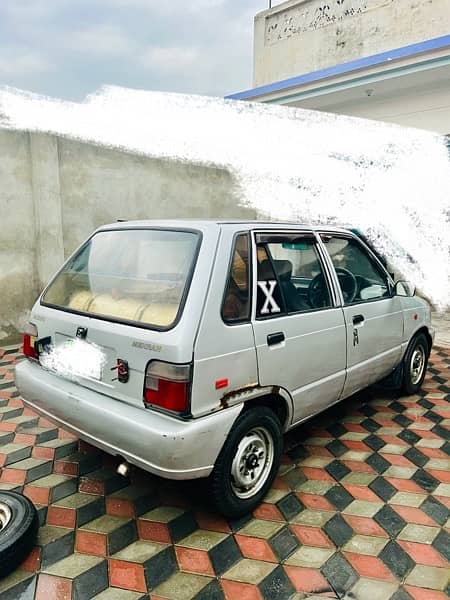 800cc Suzuki Mehran  (Silver color) Model 2002 Registration Lahore 6