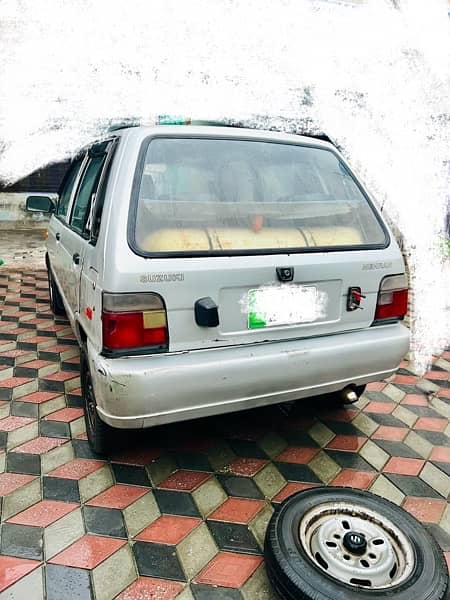 800cc Suzuki Mehran  (Silver color) Model 2002 Registration Lahore 7