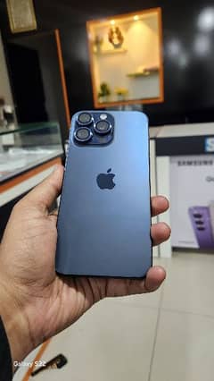 IPhone 15 pro max 256gb PTA approved Titanium Blue