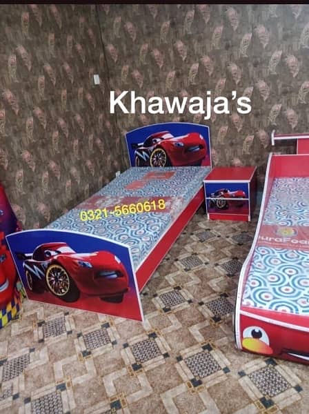 Kids single Bed ( khawaja’s interior Fix price workshop 1