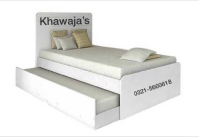Single Bed 2in1 ( khawaja’s interior Fix price workshop 3