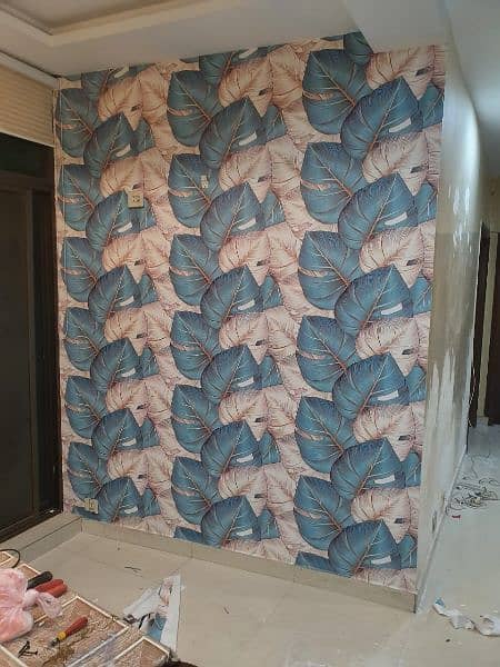 Seamless and waterproof wallpaper 9
