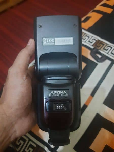 Flash Gan Apkina AP 580II, 4 Cells 0