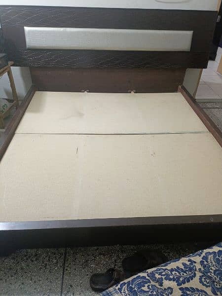 Dobble bed without matress 2