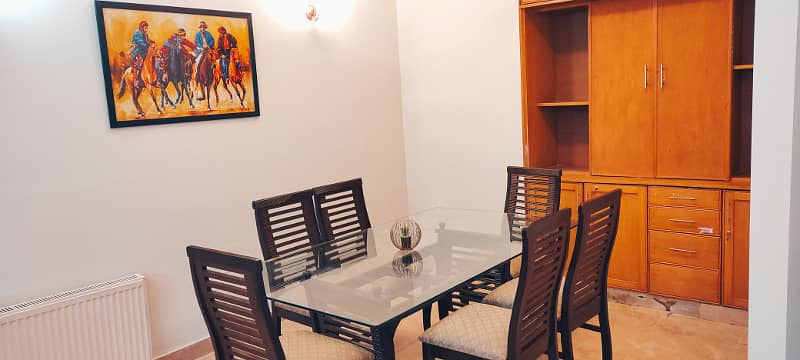 Luxury Furnished 3 Bed Apartment with Servant Quarter Beautiful Margalla View and Large Gallery 7