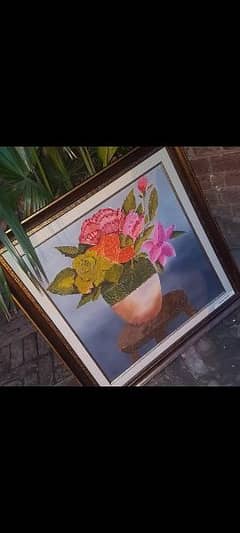 Beautiful Flowers Oil Painting