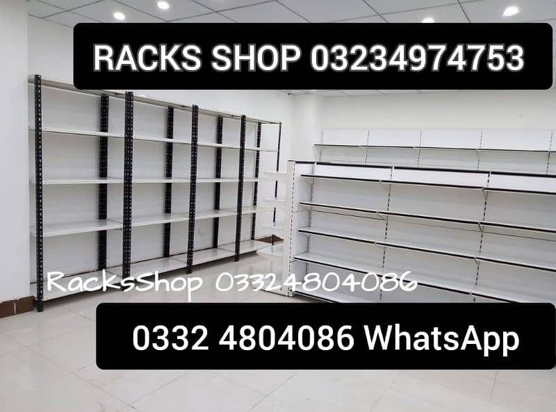 Store Racks/ wall rack/ Double side rack/ shopping trolleys/ Baskets 19