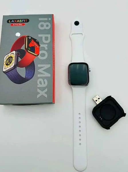 i8 pro max box pack branded watch. 1