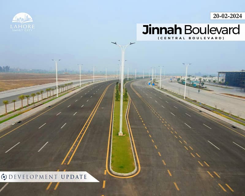 12 Marla (4380) Residential Installments Plot File Available For Sale In Lahore Smart City. 10