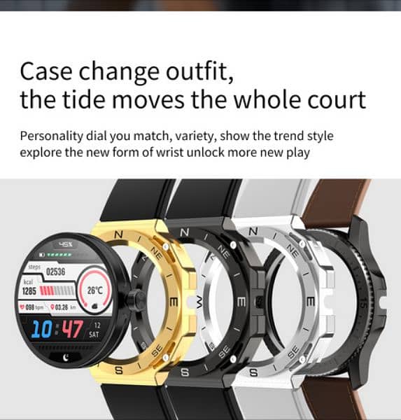 sk22 smart watch with 2 different designs 3
