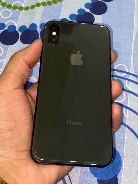I phone x  pta officially approved 64gb water pack space black 6