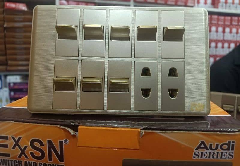 china Sheet electric switch socket 3