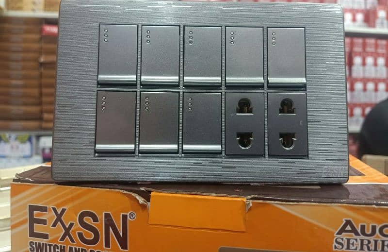 china Sheet electric switch socket 4