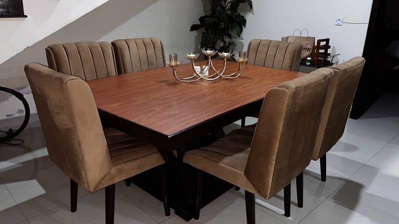 6 person dining table 0