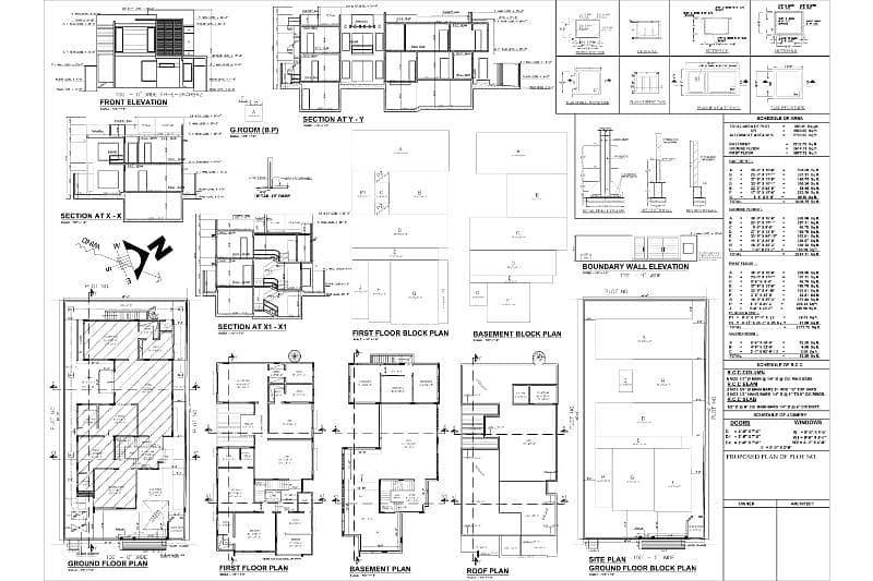 Architectural working drawings & Design 0