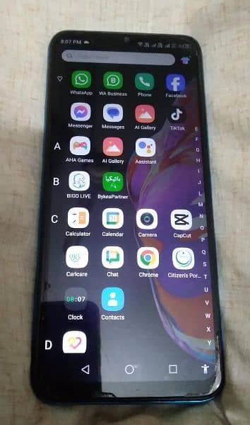 Infinix Hot,10S 6-128 neat and clean condition 6