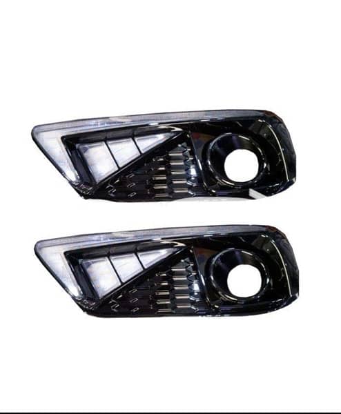 Civic 2016-17-18-19-20-21 Front and back fog light pair 1