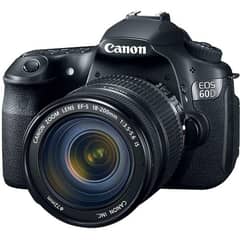 Canon 60D body with lens 17-85mm 0