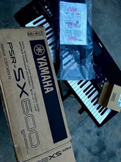 Yamaha psr SX600 Brand New Keyboard with Indian Expension