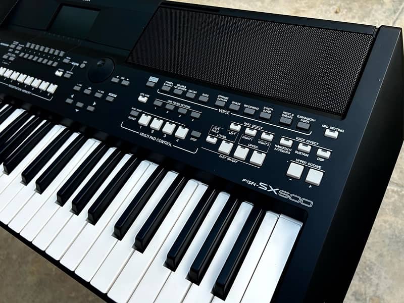 Yamaha psr SX600 Brand New Keyboard with Indian Expension 8