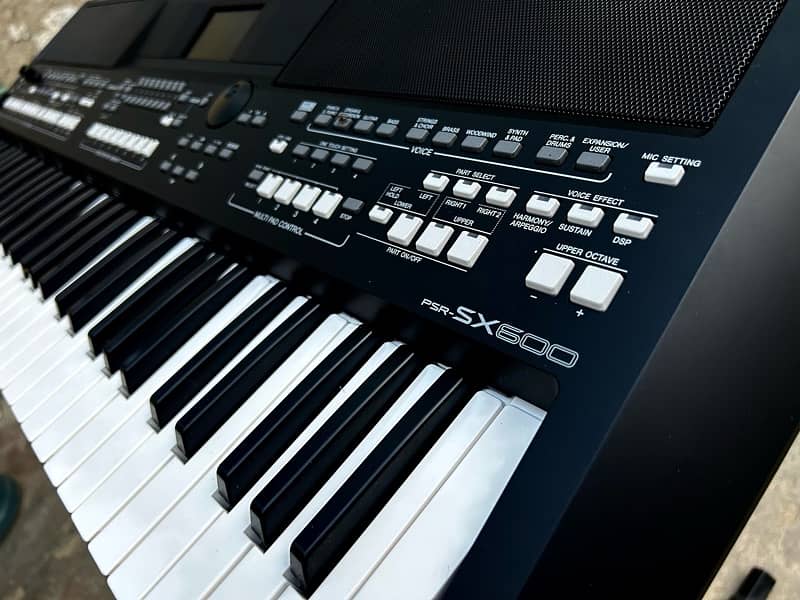 Yamaha psr SX600 Brand New Keyboard with Indian Expension 9