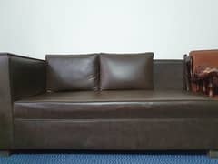 8 seater leatheroid sofa 0