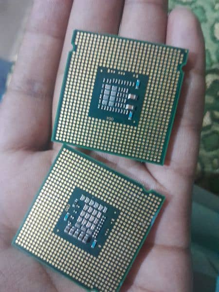 Processors core 2 duo and pentium 4 1