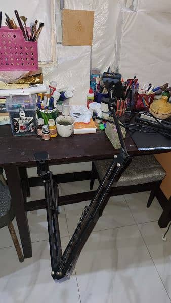 camera stand, desk mount and table clamp 2