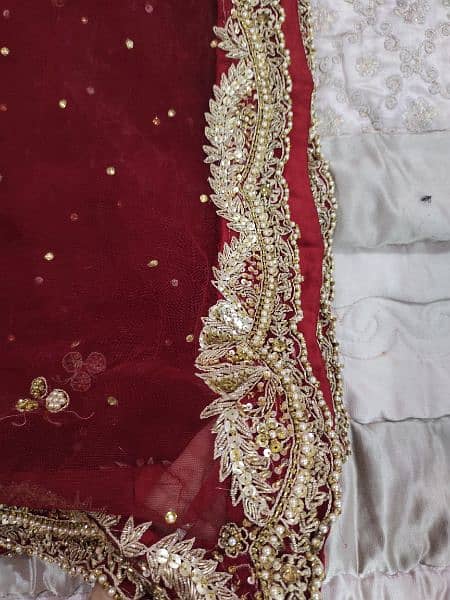 bridal lehanga with heavy work. . . condition 10/10 5