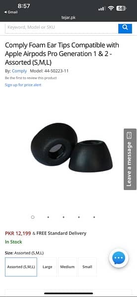 Apple Airpods Pro 2 with Comply Foam Eartips (Worth 12k) 5