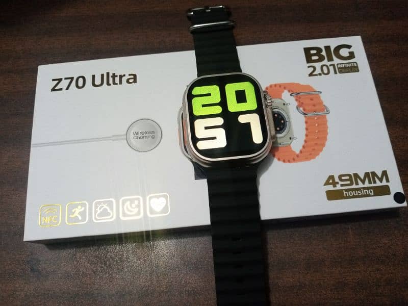 Z70 Ultra Smart Watch|  2.01 Inch Big Screen 0
