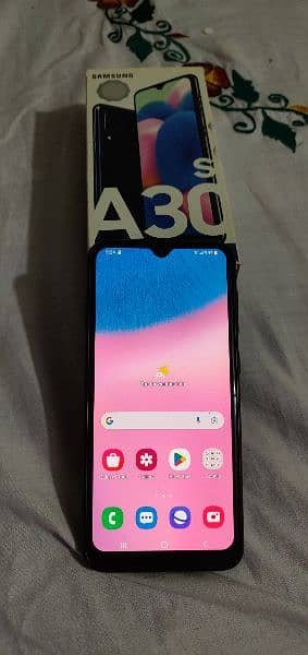 SUMSUNG A30S 4GB 128GB DAUL SIM PTA APPROVE WITH BOX 5