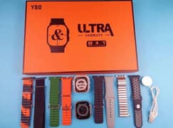 Y80 ULRTA smart watch 2.02 inches screen  1 in 8 straps 0