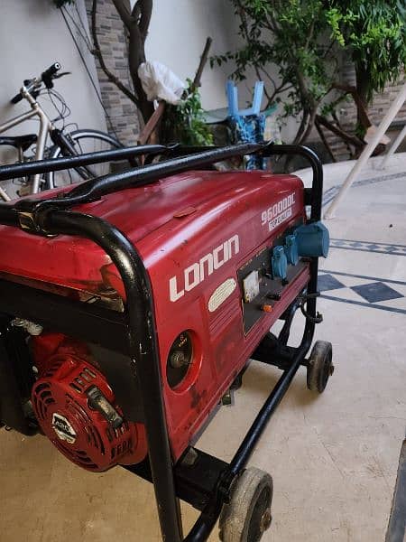 Loncin 6.5 kv auto and self start like brand new available for sale 3